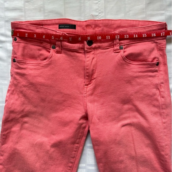 Kut From The Kloth Pink ‘Natalie’ Denim Bermuda Shorts - Picture 6 of 15